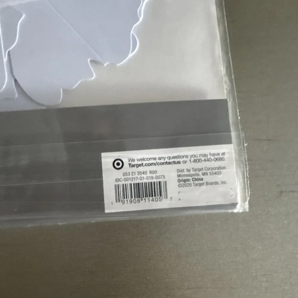 Target Spritz 3D Paper Flower Hanging Decorations In Package Size 11”x9.25”